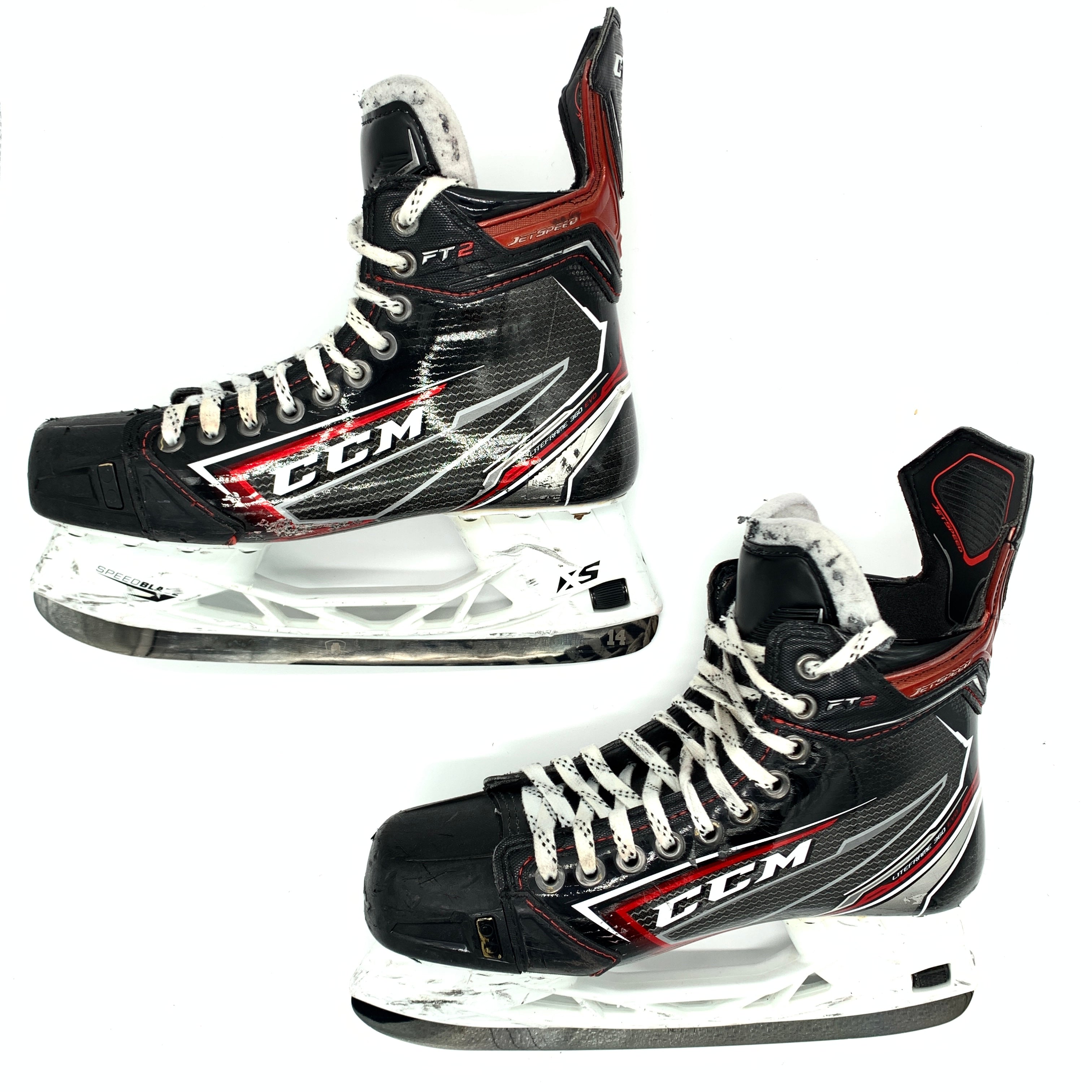 CCM Jetspeed FT2 - Patins de hockey Pro Stock d'occasion